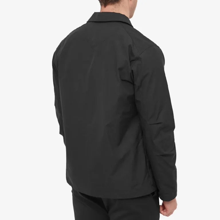 STONE ISLAND Ghost Overshirt 'Black' 7715116F1-V0029