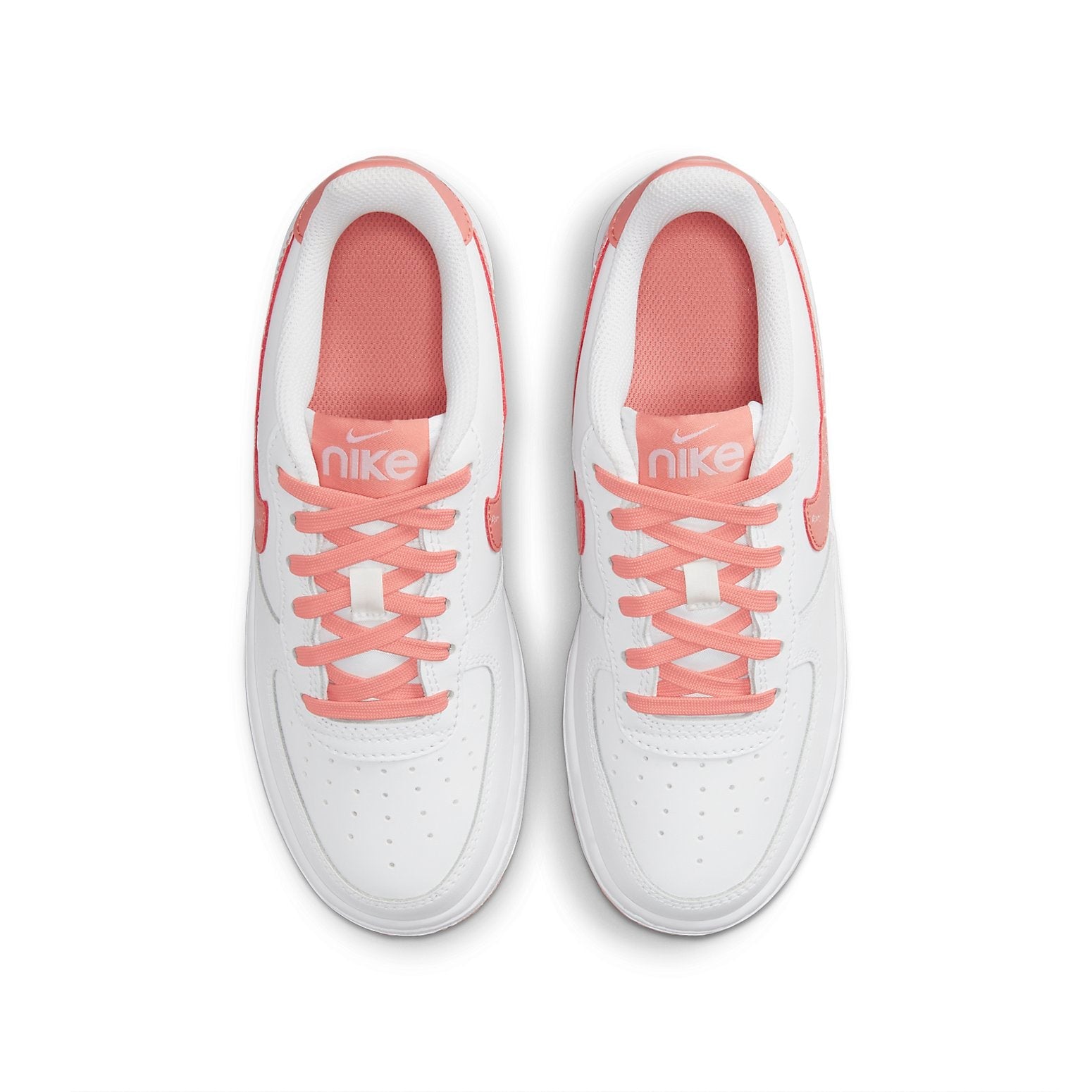 (GS) Nike Air Force 1 LV8 'White Light Madder Root Speckled' DM0985-100