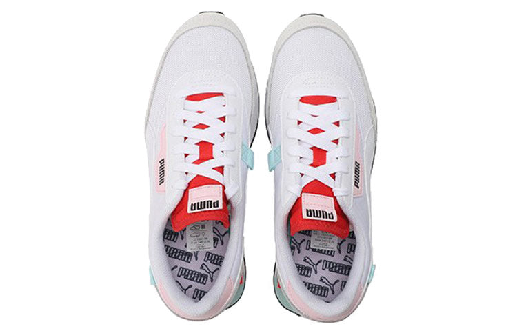 PUMA Future Rider 'Neon Play - White Poppy Red' 373383-09