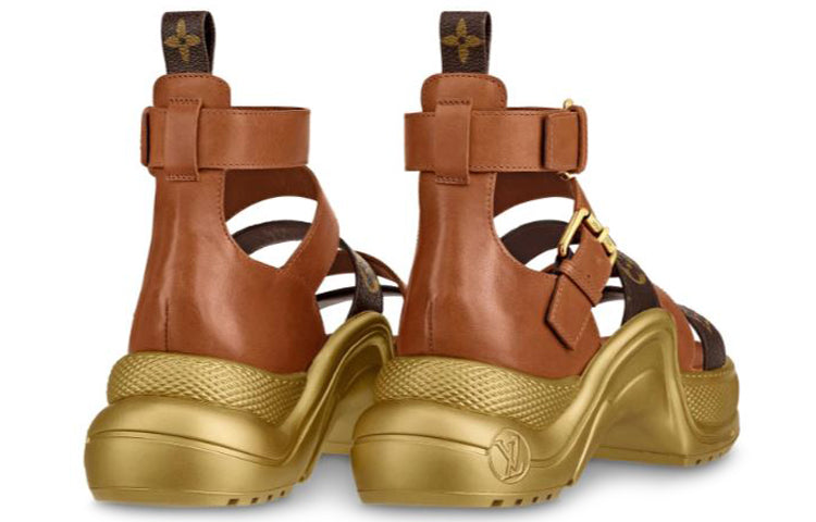 (WMNS) LOUIS VUITTON LV Archlight 'GoldBrown' 1A58C9