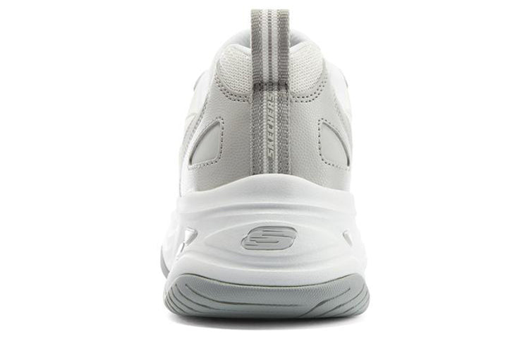 (WMNS) Skechers D'lites 4.0 'White Grey' 896144-WGY
