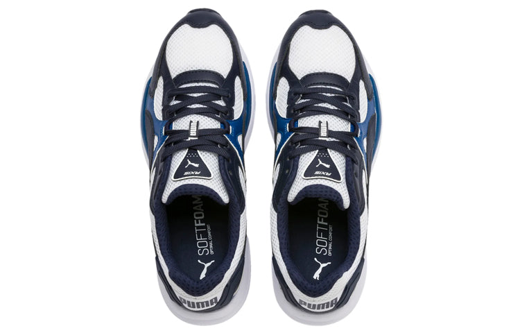PUMA Axis Plus 90s Trainers White/Blue 370287-04