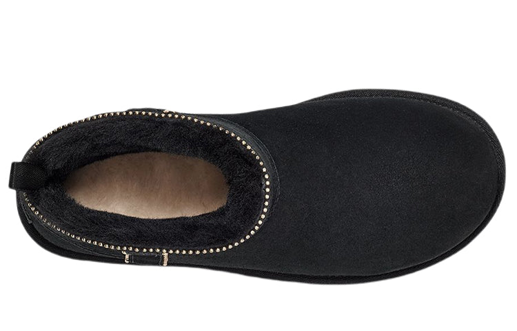 (WMNS) UGG Classic Mini 'Black' 1121577-BLK