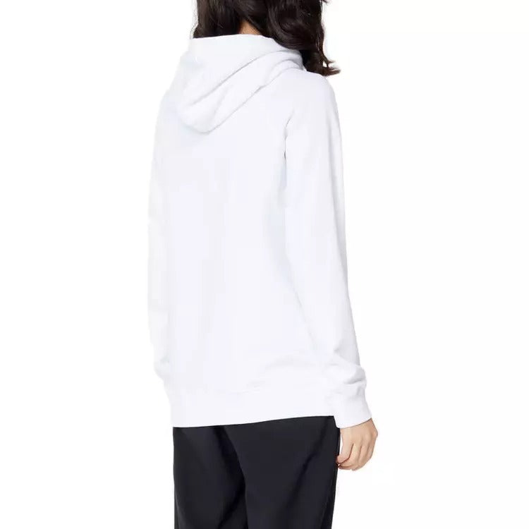 (WMNS) KENZO Series Tiger Head Embroidery Hooded Hedging Hoodie White F962SW7704X7-01
