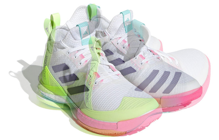 (WMNS) adidas Crazyflight Mid 'White Purple Pink' HP3337