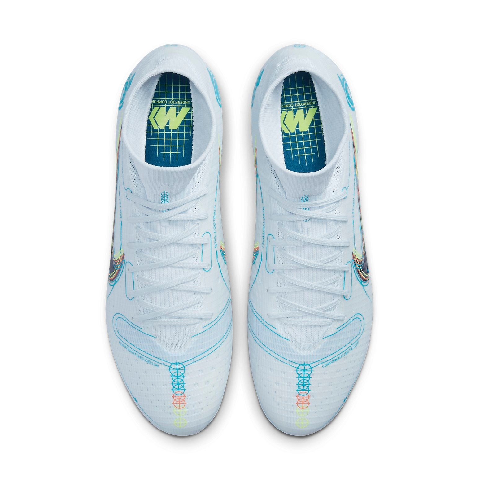 Nike Mercurial Superfly 8 Pro FG 'Grey Light Marine' DJ2848-054