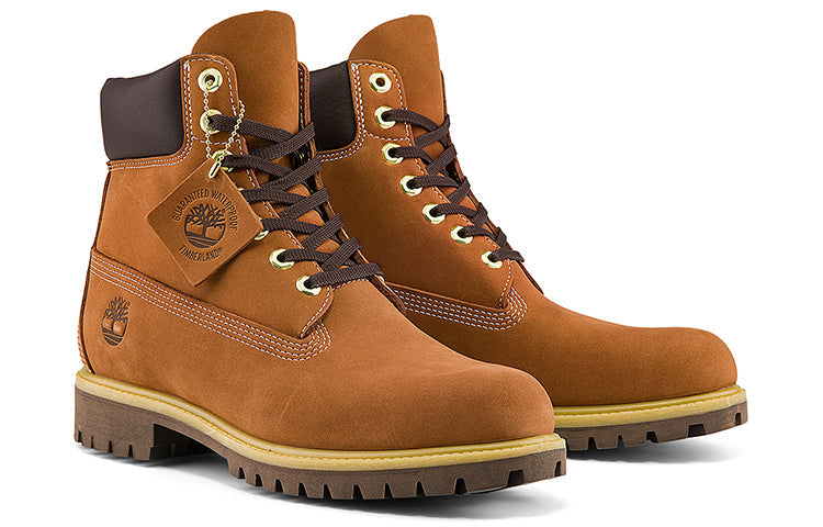 Timberland 6 Inch Premium Waterproof Boot 'Rust Suede' A2JC7