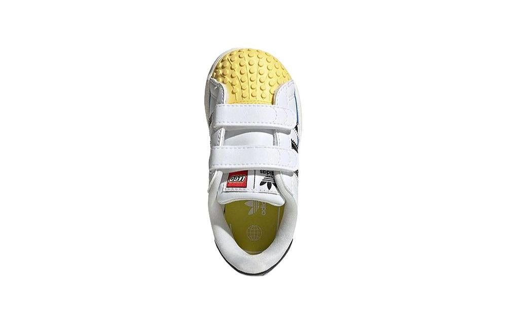 (TD) adidas Superstar x LEGO 'White Yellow Blue' IF2913