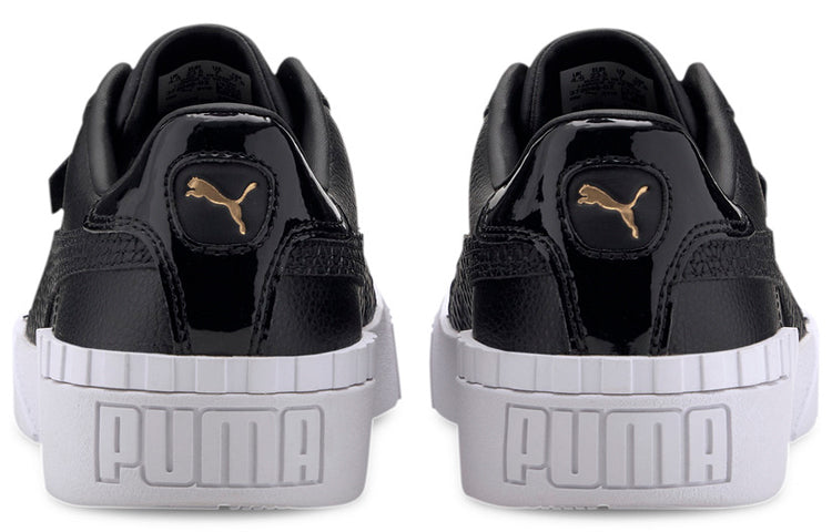 (WMNS) PUMA Cail Snake Sneakers Black 372096-02