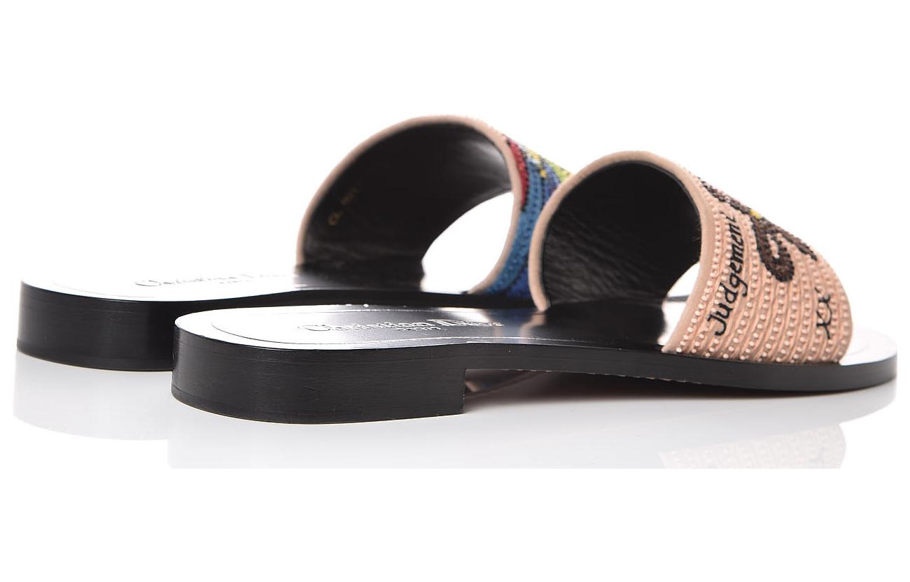 (WMNS) DIOR Black Tarot Judgement Sandal KCF152JGE_S900