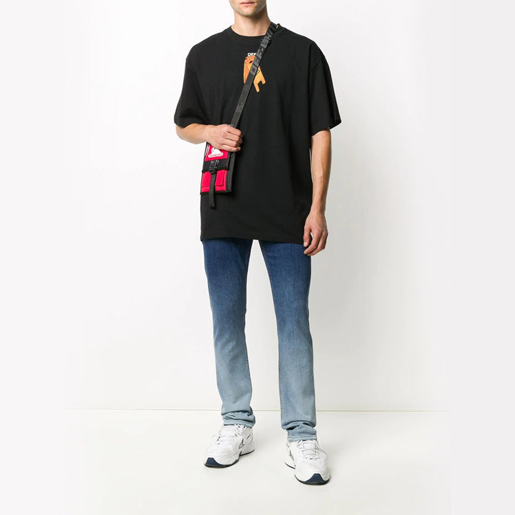 Off-White Pascal Skeleton T-Shirt 'Black' OMAA038F20FAB0011010