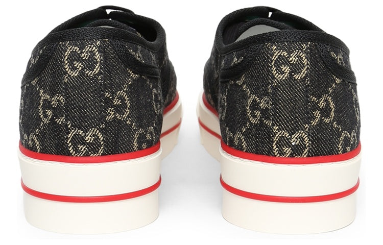 Gucci Tennis 1977 Low 'GG Logo - Black Denim' 655699-UN340-1292