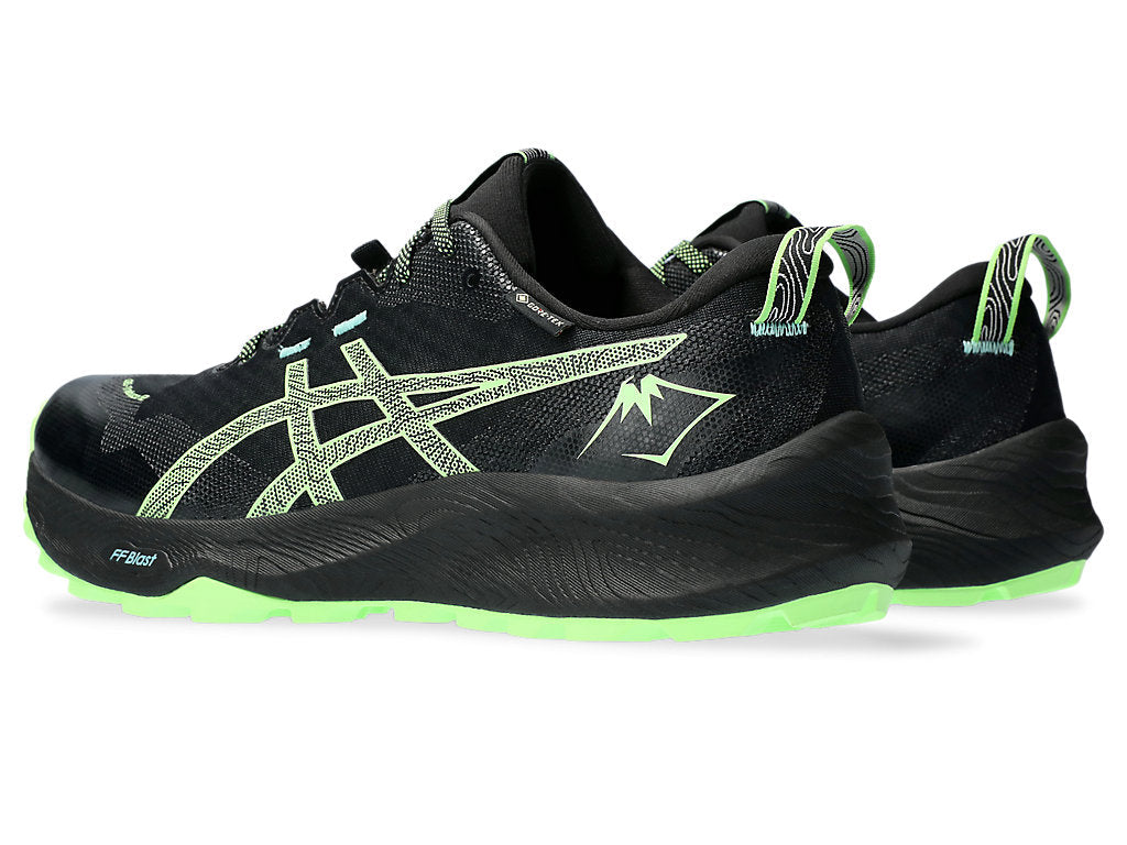 ASICS Gel-Trabuco 12 Gore-Tex 'Black Illuminate Green' 1011B801-001