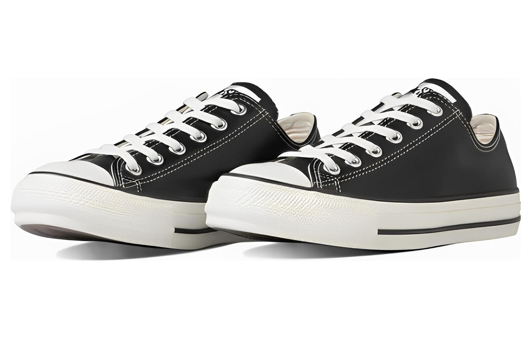 Converse All Star Olive Green Leather Ox 'Black White' 31309190