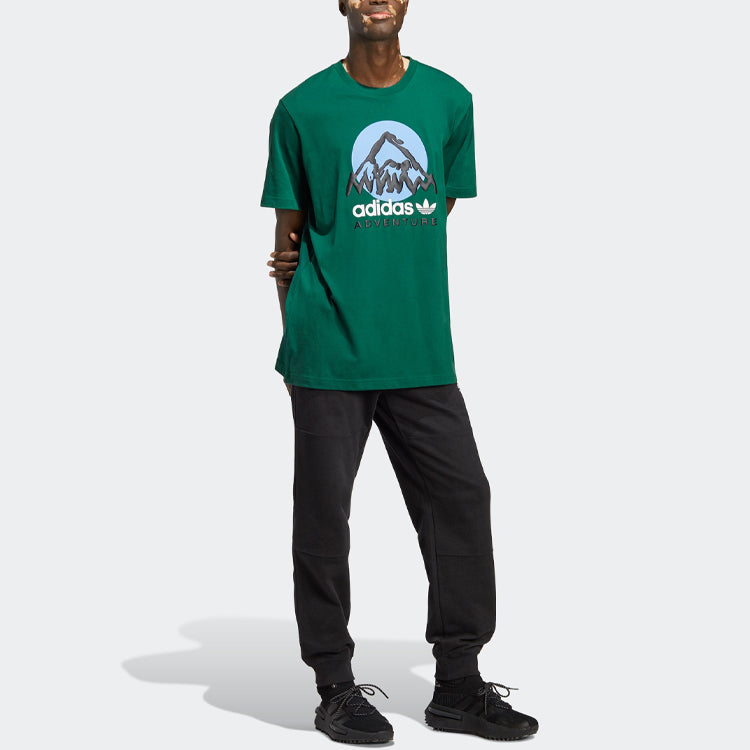 adidas Originals Adv MTN Fleece Tee 'Green' IC2360
