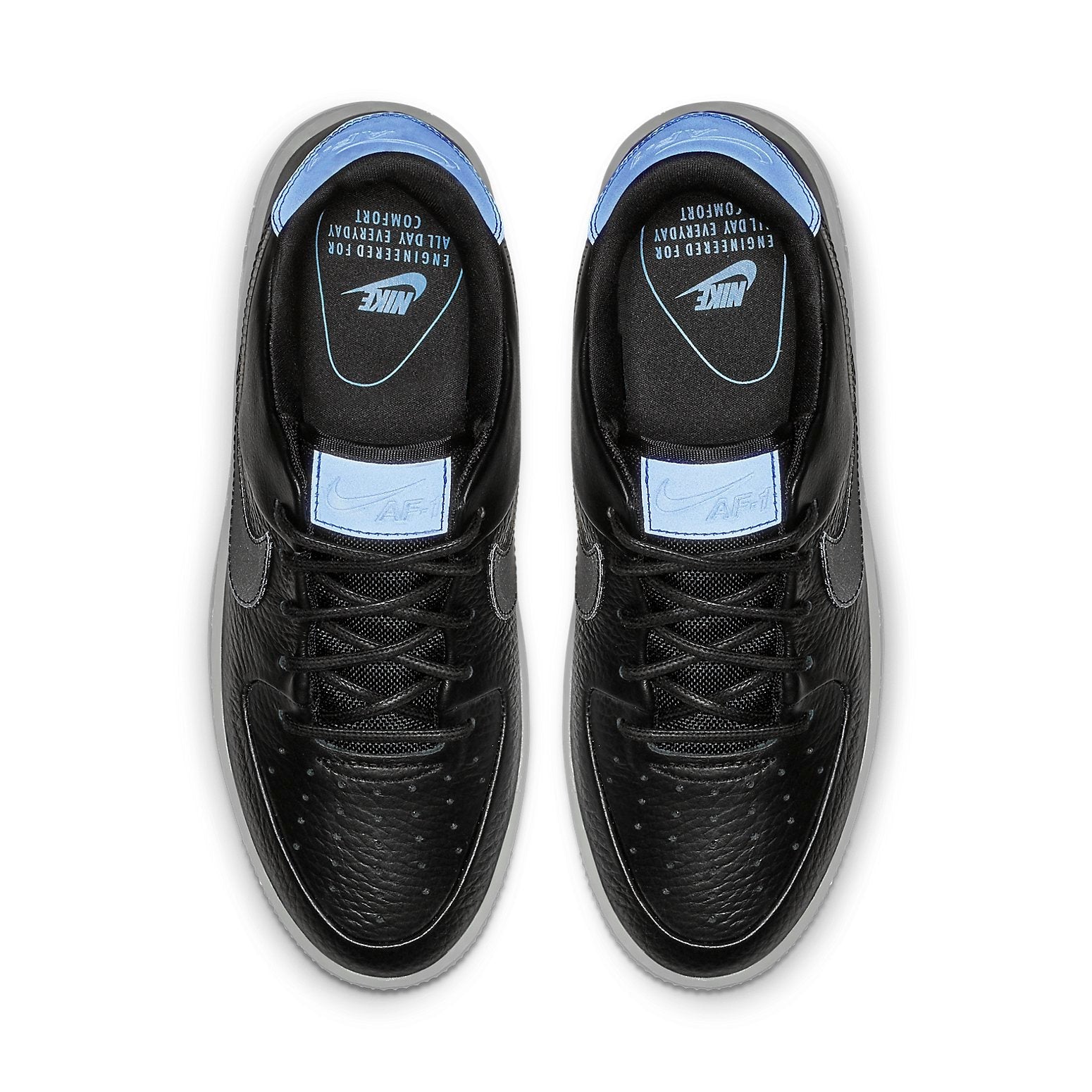 (WMNS) Nike Air Force 1 Sage Low LX 'Black White Blue' BV1976-001