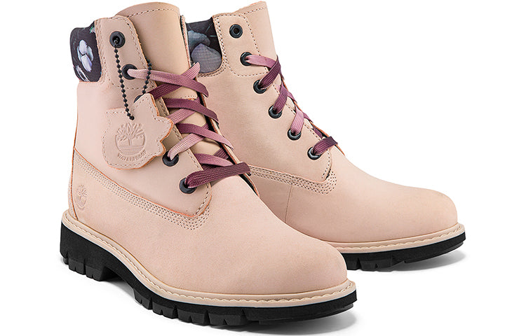 (WMNS) Timberland Lucia Way 6 Inch Charm Waterproof Boot 'Light Pink Nubuck' A2HXBW
