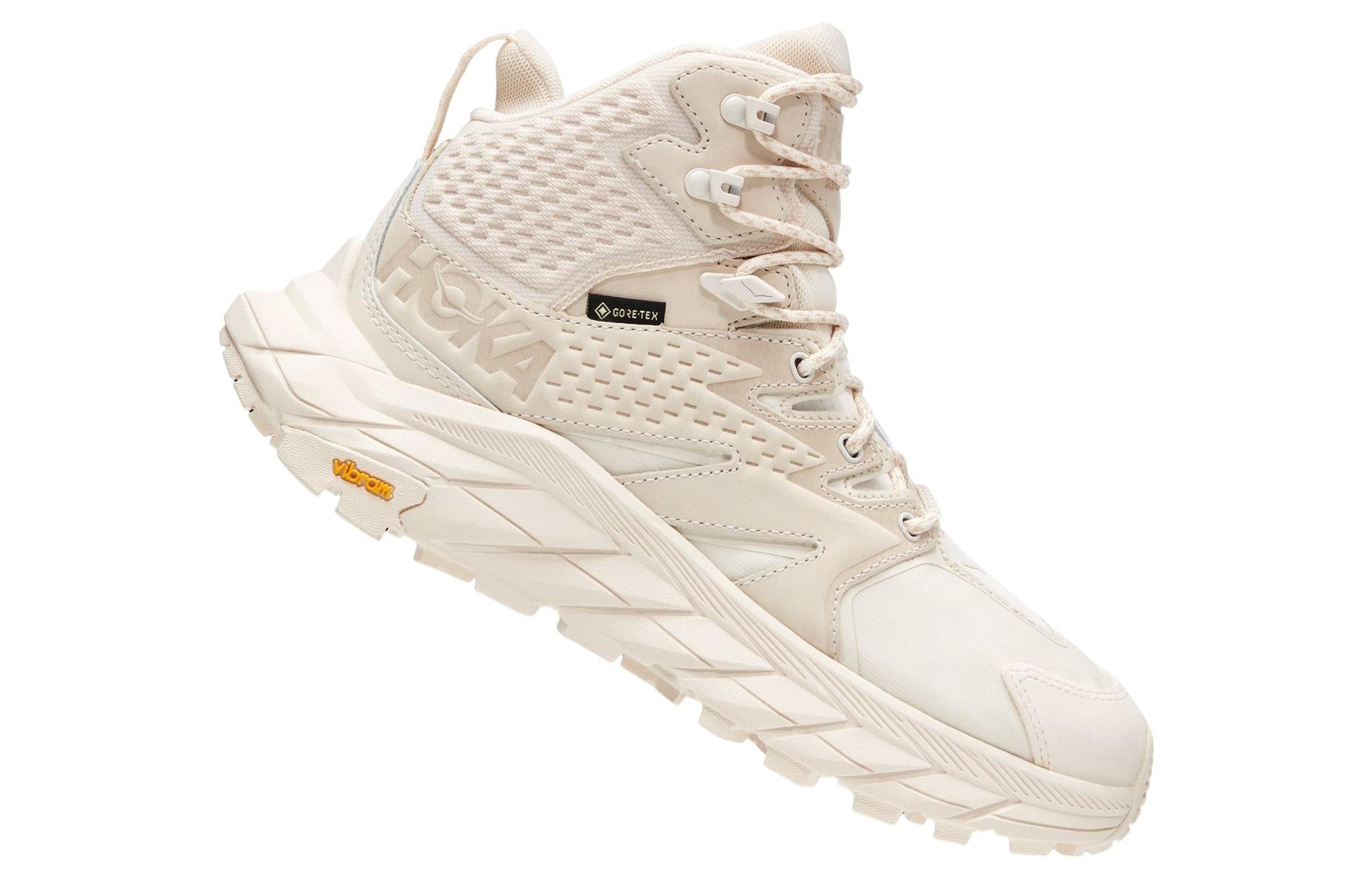 (WMNS) HOKA ONE ONE Anacapa Mid GTX 'Eggnog Shifting Sand' 1130532-ESSN