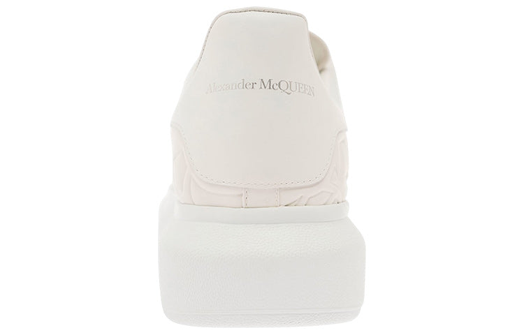 Alexander McQueen Oversized Shoes 'Quilted White' 735767WID719000
