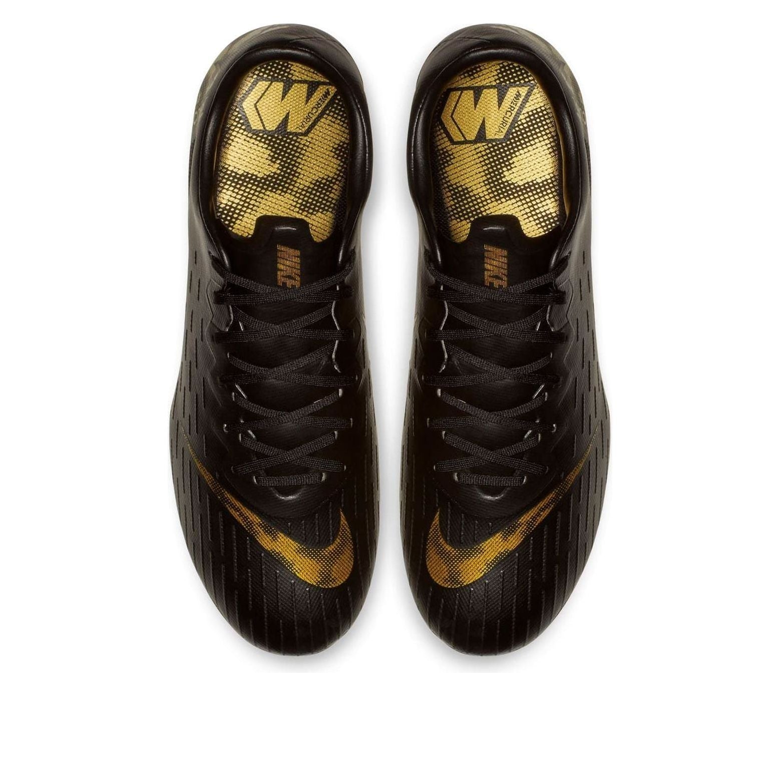 Nike Vapor 12 Pro FG 'Black Metallic Vivid Gold' AH7382-077