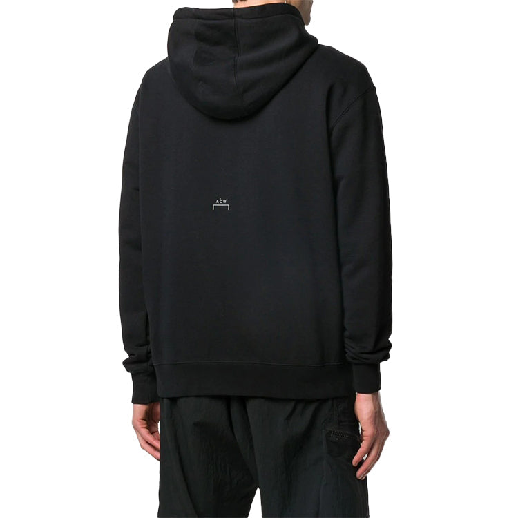 Men's A-COLD-WALL* Logo Drawstring Zipper Black ACWMW002WHL-BK
