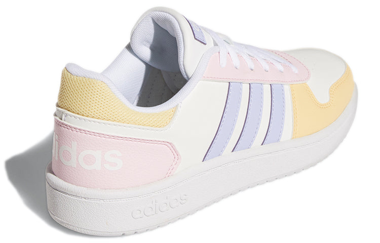 (WMNS) adidas Hoops 2.0 'White Yellow Pink' GY5903