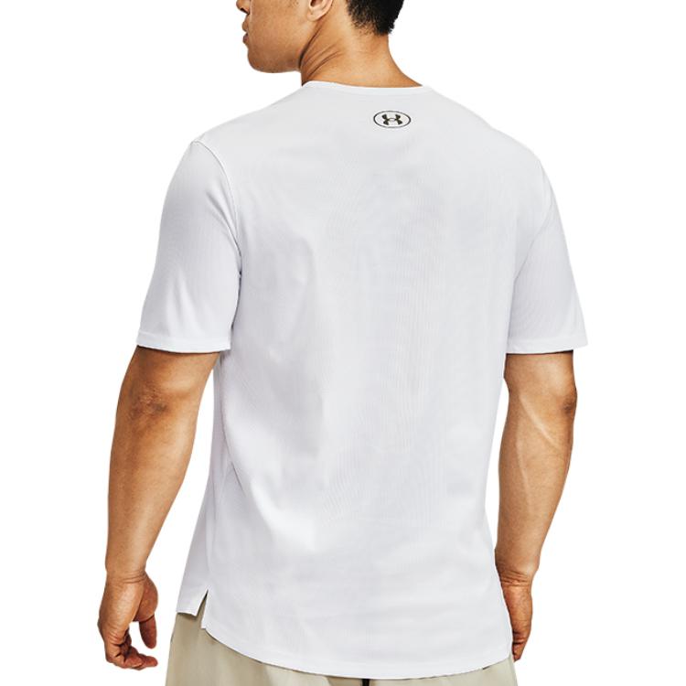 Under Armour CoolSwitch Hidden Print T-shirt 'White' 1370362-100