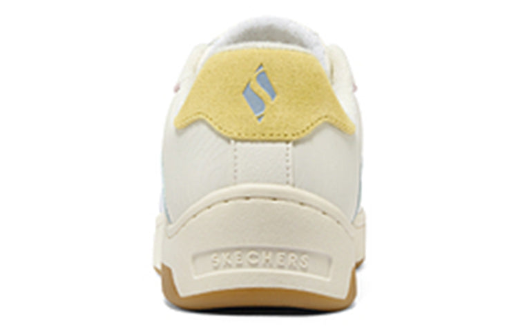 (WMNS) Skechers Upbeats 'White Yellow Blue' 155606-WMLT