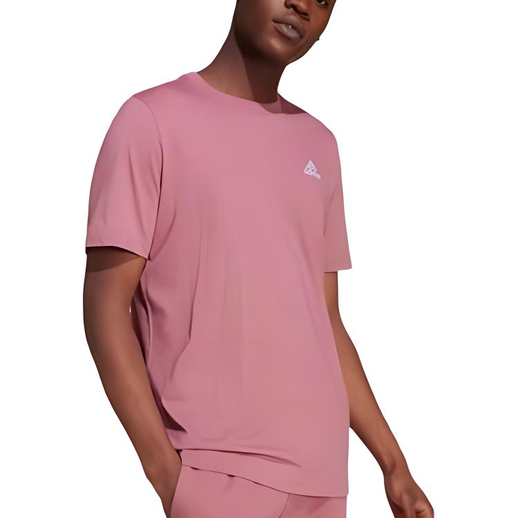 adidas Essentials Single Jersey Embroidered Small Logo T-Shirt Asia Sizing 'Pink' IX0120
