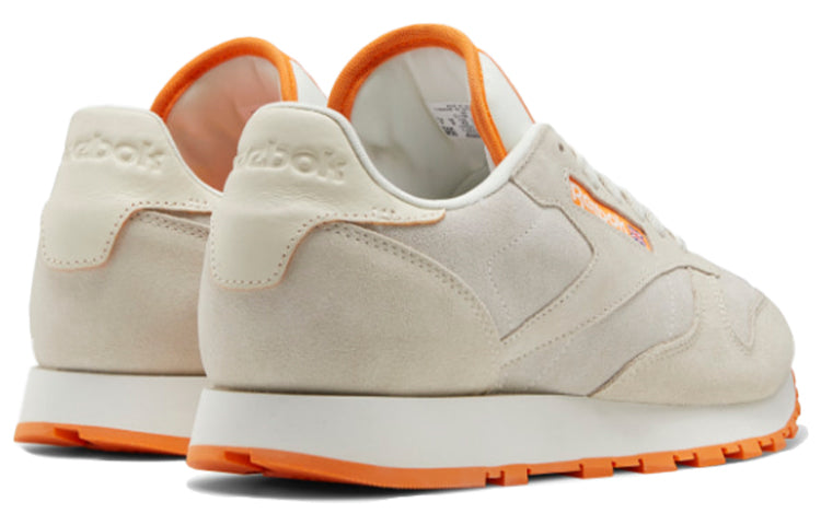 Reebok Classic Leather Gray Orange FV1965