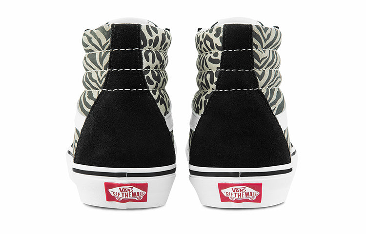 Vans SK8-HI Canvas Sneakers Black/White VN0A32QG9XB