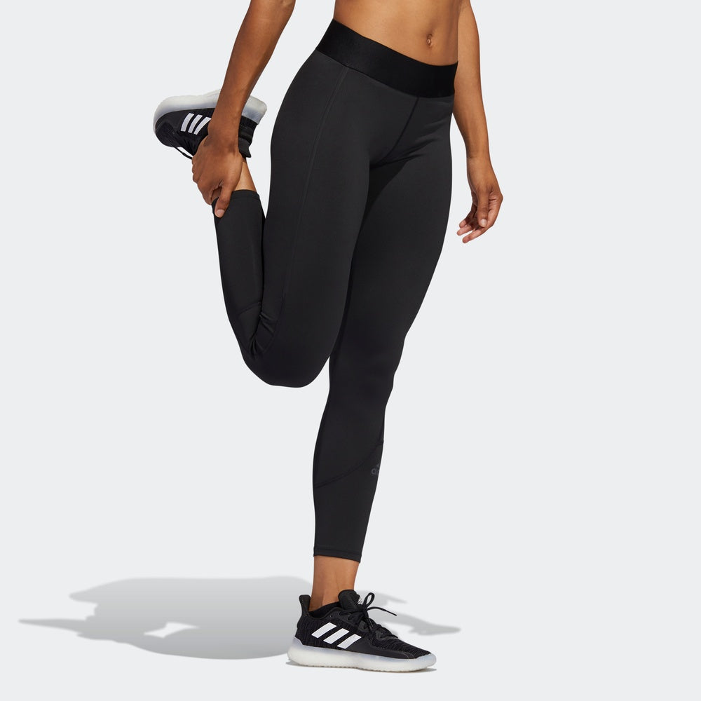 (WMNS) adidas Alphaskin Tech 7/8 Tights Asia Sizing 'Black' FJ7160