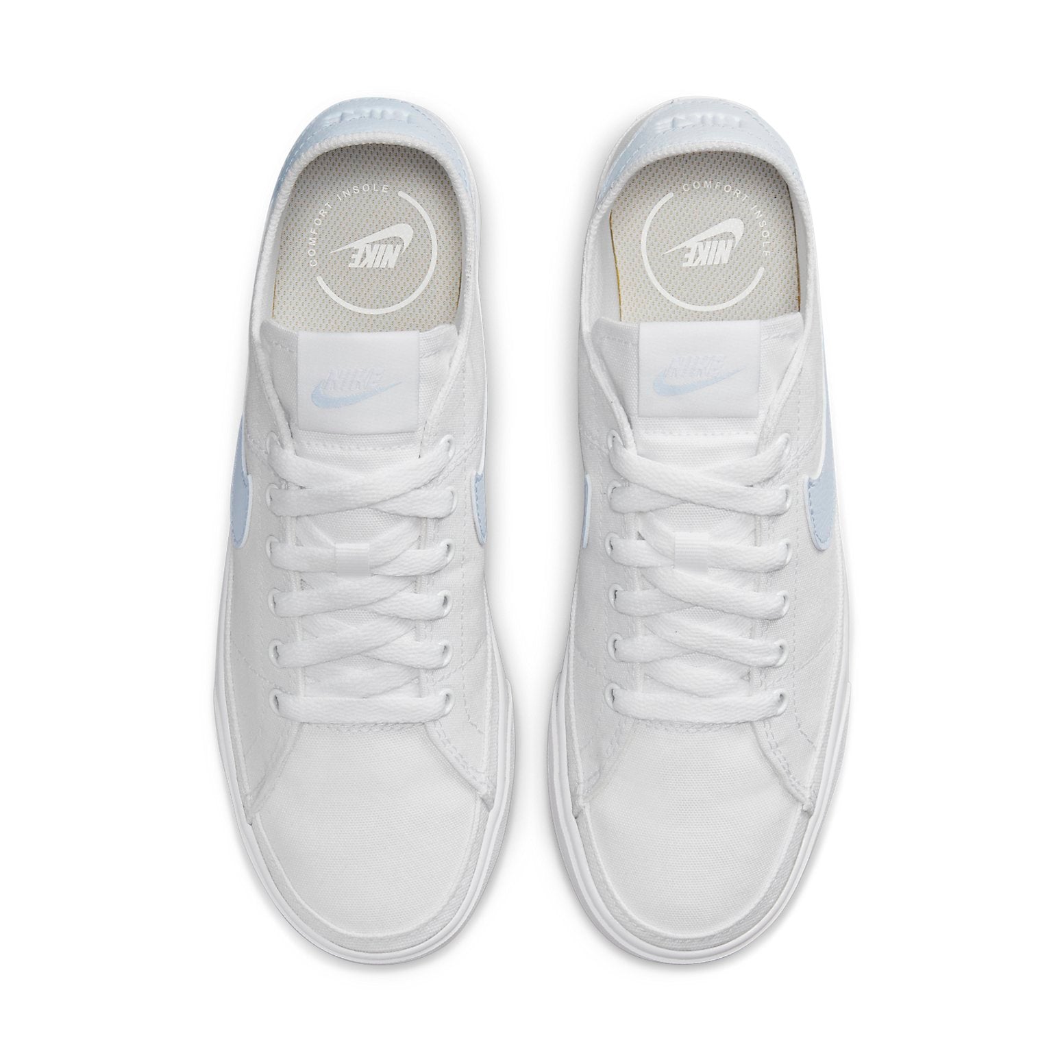 (WMNS) Nike Court Legacy Canvas 'White Grey' CZ0294-103