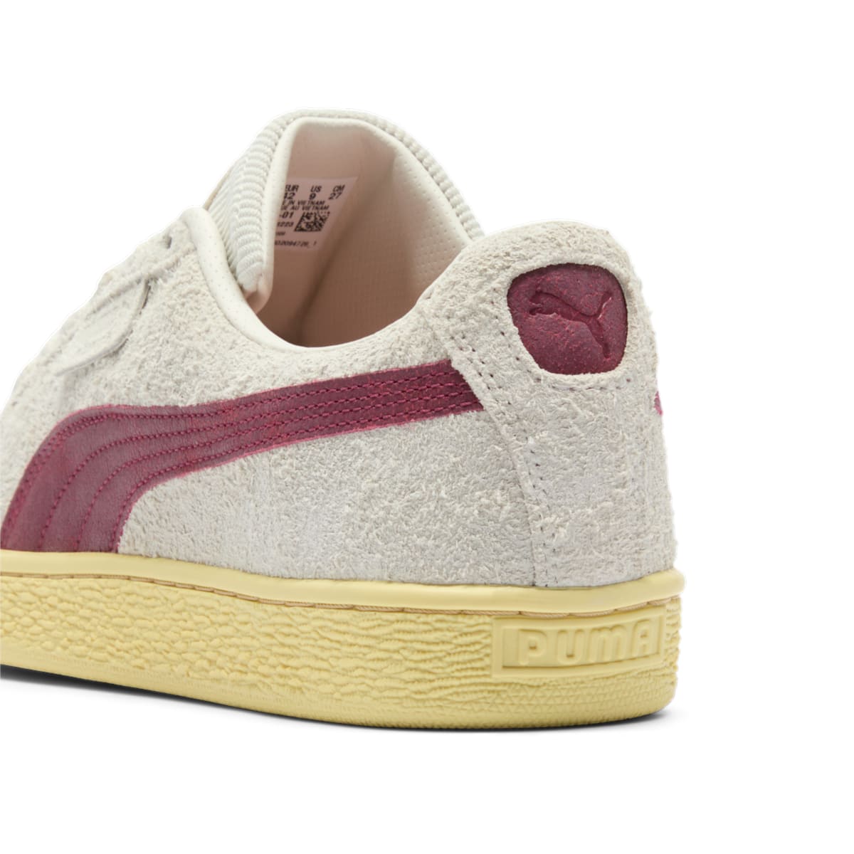 PUMA x Palm Tree Crew Suede R 'Vapor Grey Club Red' 398343-01