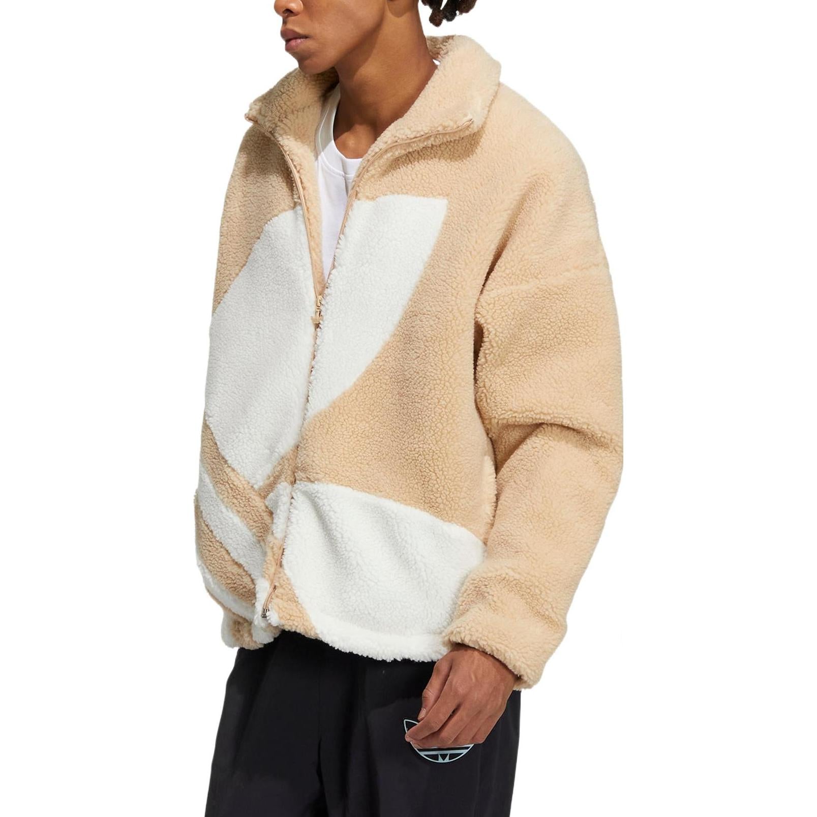 adidas originals FW22 Sherpa Jacket Tr Logo HR3487