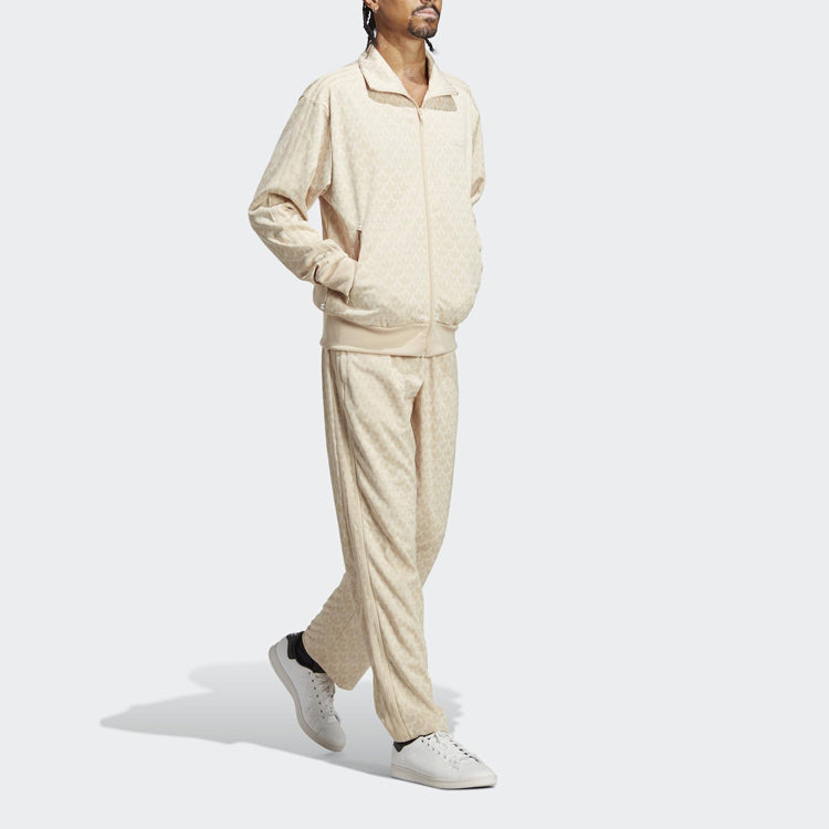 adidas Graphics Monogram Track Pants 'Cream' HZ4156