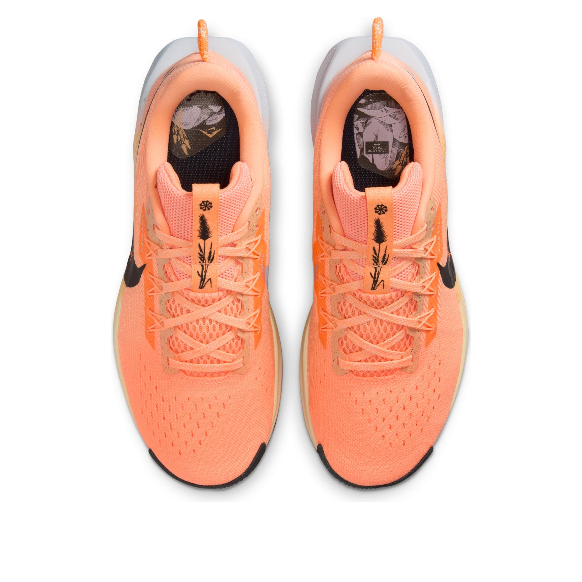 (WMNS) Nike Pegasus Trail 5 'Pulse Orange Phantom Gypsum Black' DV3865-800