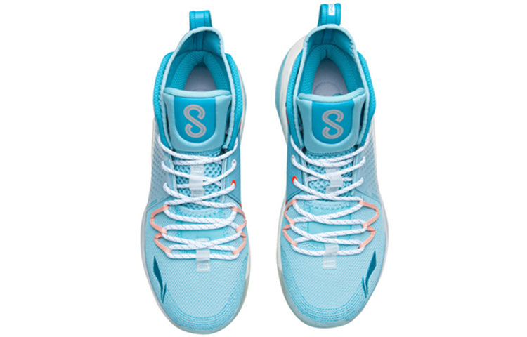 Li-Ning Sonic 8 High-Top 'Clear Blue' ABAQ025-3
