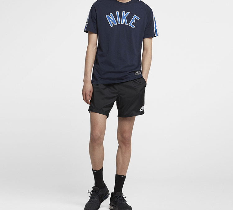 Nike Sportswear Woven Casual Breathable Shorts Black AT5289-010