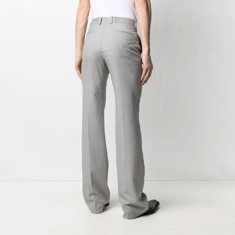 Off-White SS21 Belt Casual Pants Loose Fit Gray OMCA185S21FAB0010500