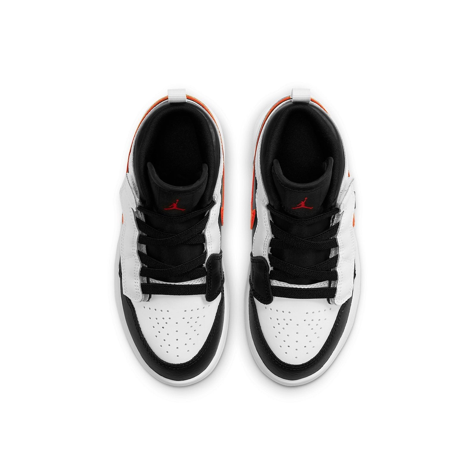 (PS) Air Jordan 1 Mid Alt 'White Black Red' AR6351-075