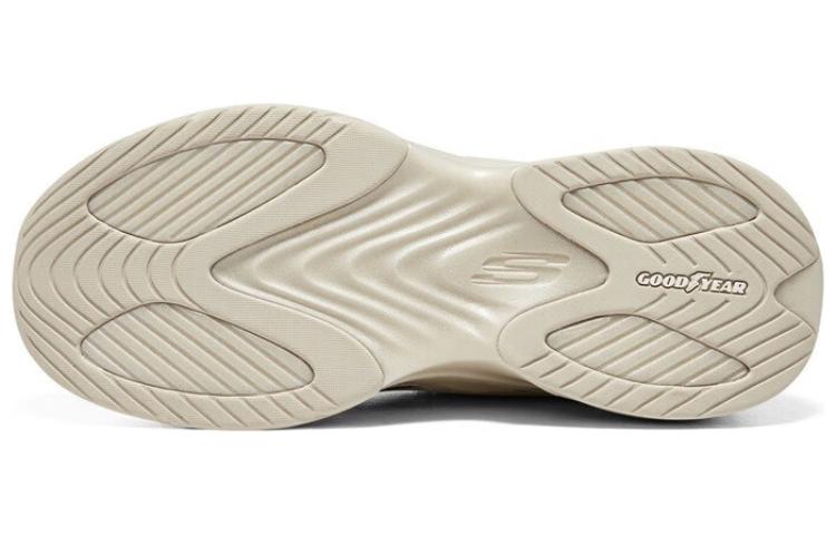 (WMNS) Skechers D'LITES Hyper Burst 'Cream Black' 896178-NTBK
