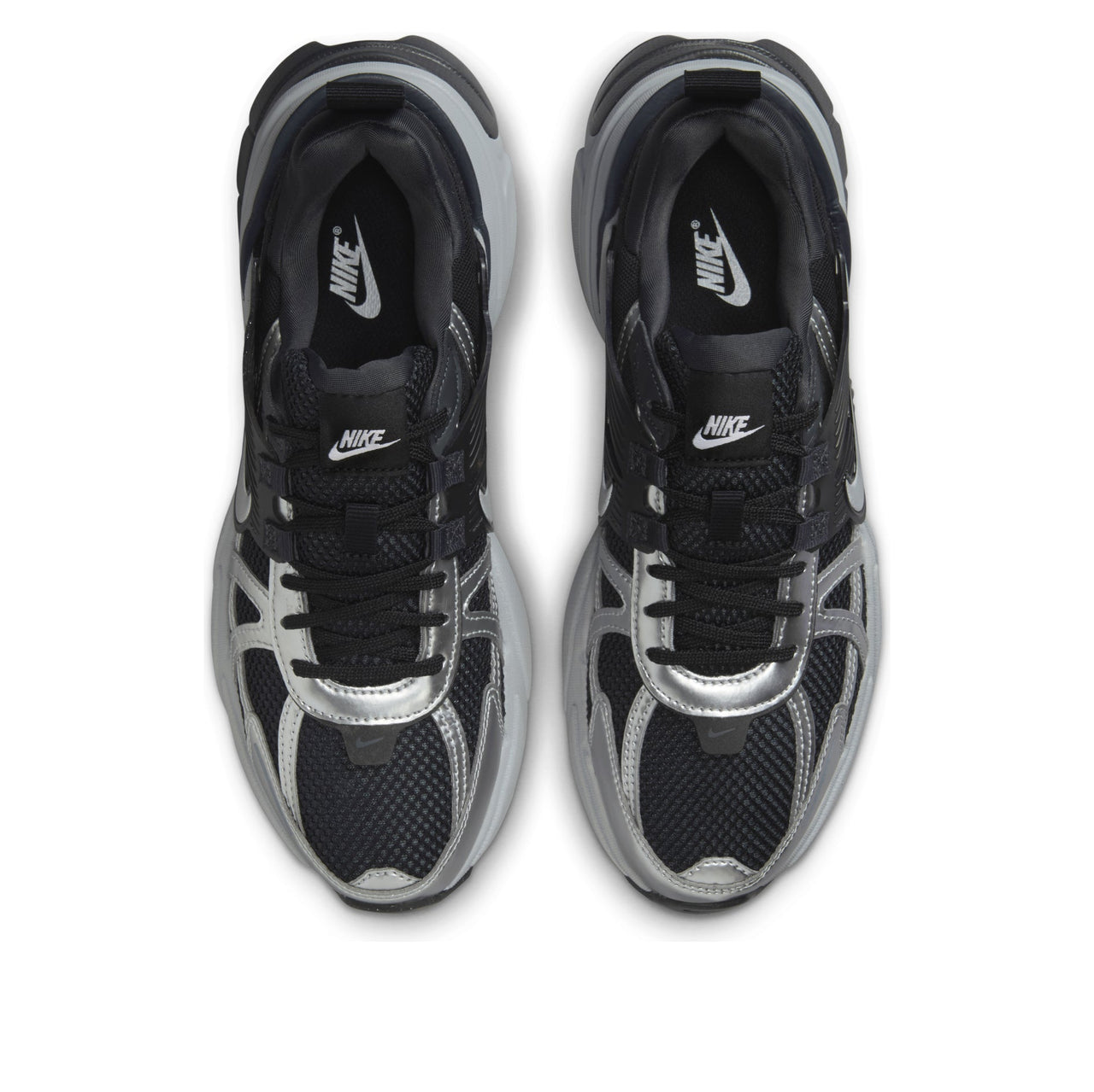 (WMNS) Nike V2K Run 'Black Metallic Silver' FD0736-005