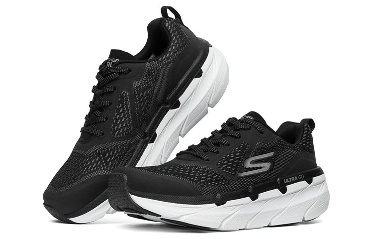 (WMNS) Skechers Max Cushioning Premier 'Black White' 17690-BKW