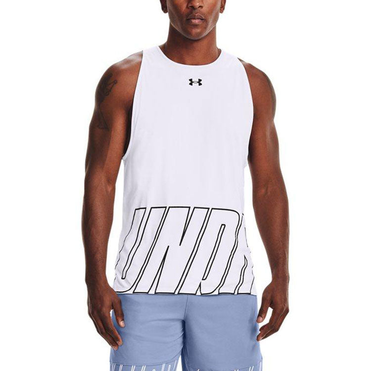 Under Armour Baseline Reversible Tank 'White' 1361899-100