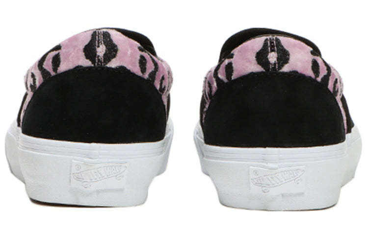 Vans OG Slip-On LX Non-Slip Breathable Low Tops Casual Skateboarding Shoes Unisex Black VN0A3QXYBDP