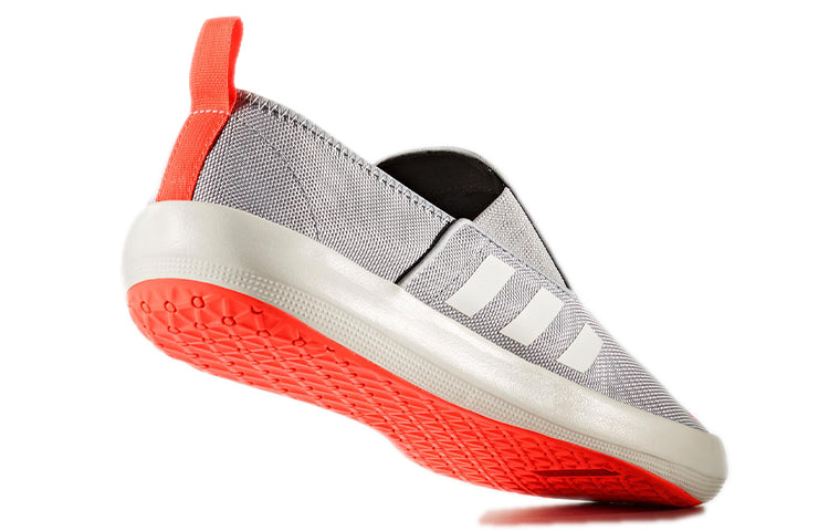adidas B Slip-on Dlx Cozy Wear-resistant Low Tops Sports Gray AQ5202