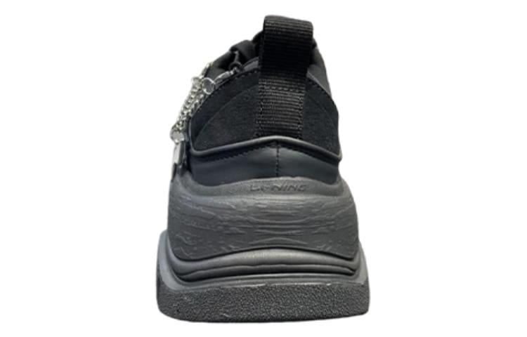 (WMNS) Li-Ning Lifestyle Shoes 'Black' AGCS276-1