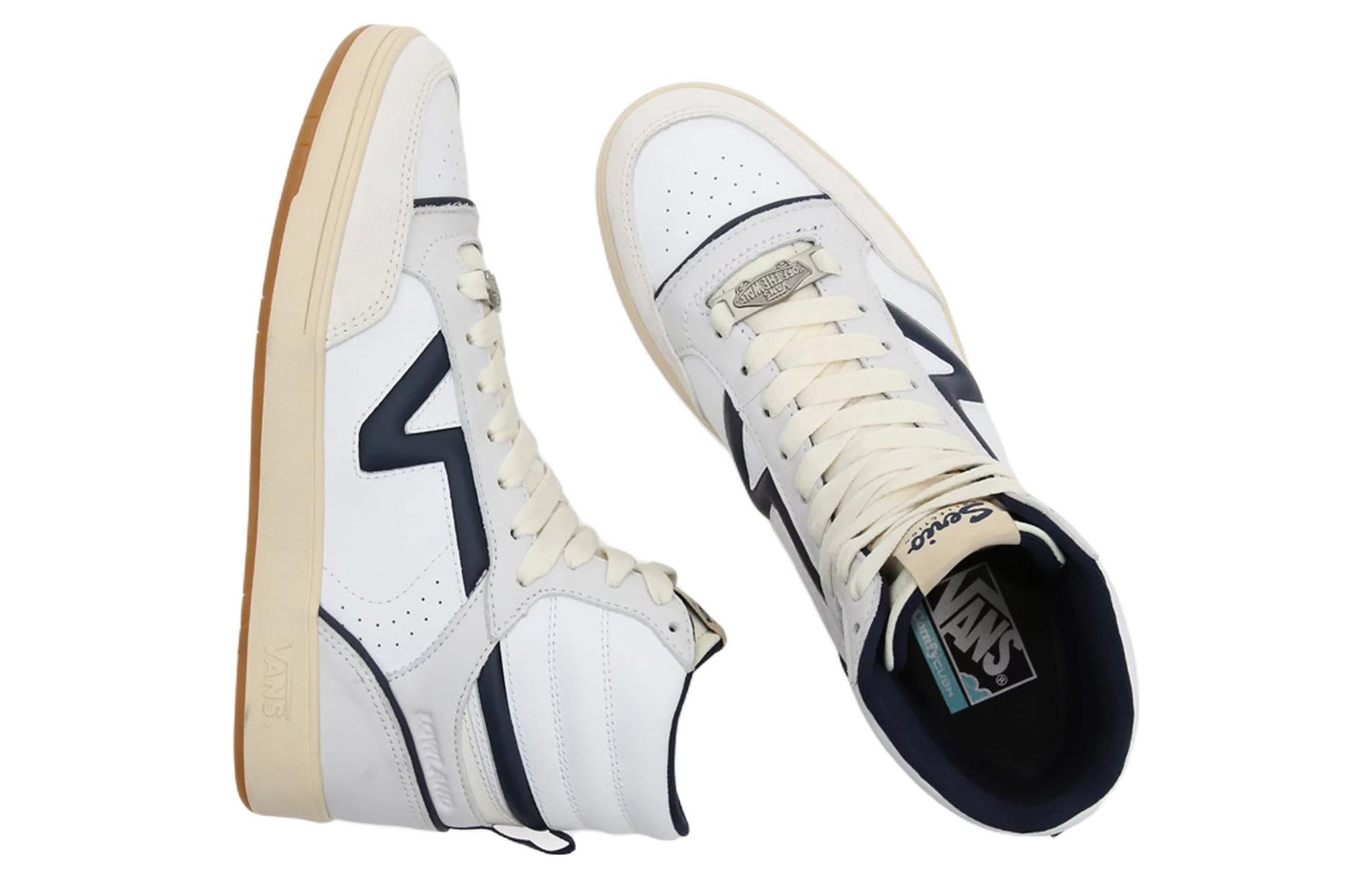 Vans Lowland CC Hi Comfycush Jmp 'White Black' VN0A7Q4Q5S2