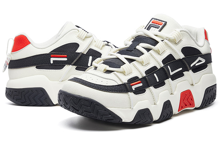 FILA Barricade White/Black/Red F12M031218FSN